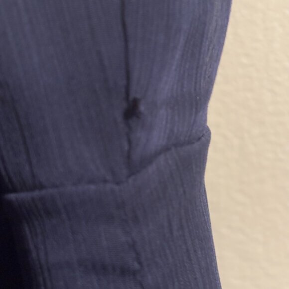 Tommy Hilfiger Navy Blue Nautical Chiffon dress size 14 - Picture 16 of 16